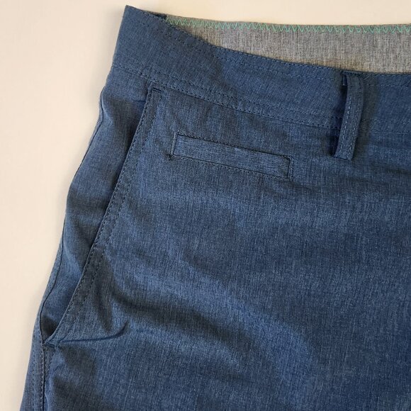 LINKSOUL Men's Navy Blue Boardwalker Hybrid Performance Shorts sz 40 - Picture 3 of 10